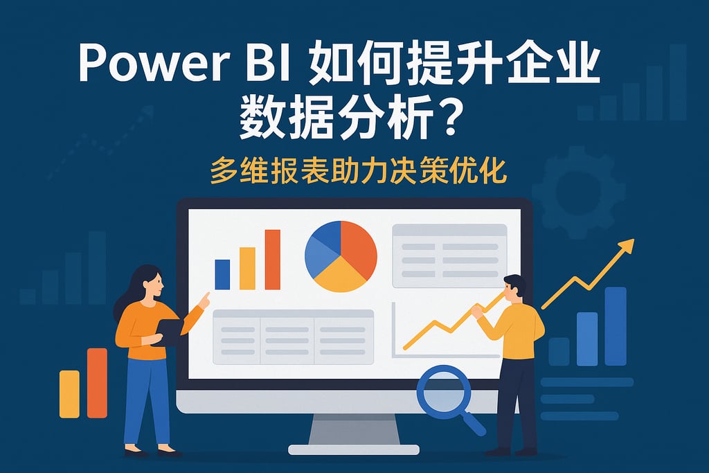 Power BI如何提升企业数据分析？多维报表助力决策优化